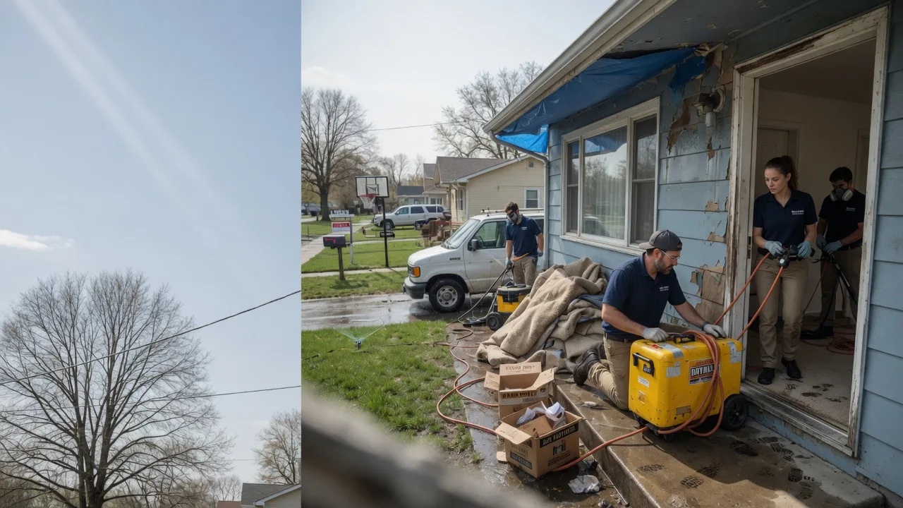 Basement Flood Cleanup in Norway, KS near me